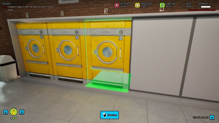 Laundering Simulator - Clean Cash and Laundry